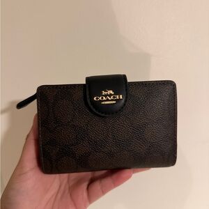 Coach Signature Brown Wallet